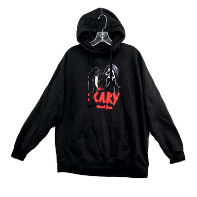 Bioworld Ghostface Hoodie Mens Large Goth Grunge Halloween Scream Horror Movie