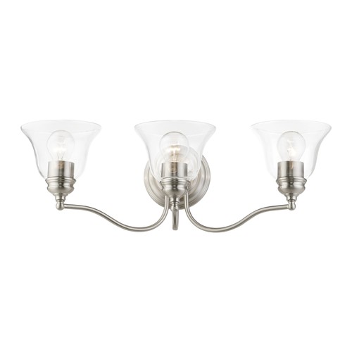 Livex Lighting 16933 Moreland 3 Light 24"W Commercial Vanity - Black - Picture 6 of 12