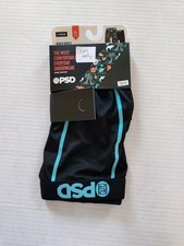 PSD Youth Boys Boxer Briefs size XL 1 PAIR ONLY Comfortable Underwear Black