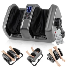Foot & Calf Massager Deep Kneading Shiatsu Massager Machine with Heat