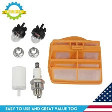 Air Fuel Filter Primer Bulb Kit For Husqvarna 445 450 E Chainsaw 531309681