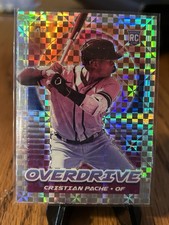 2021 CHRONICLES OVERDRIVE BUILDING BLOCKS PRIZM #11 CRISTIAN PACHE RC ATHELTICS