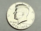 1776-1976S BU 40% silver bicentennial KENNEDY HALF DOLLAR. Exact coin shown. #4