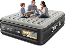OlarHike Super King Size Airbed, Inflatable Mattress, Air Bed with Built in Pump