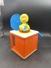Vintage 1985 big bird Sesame Street jack in the box Made By Hasbro