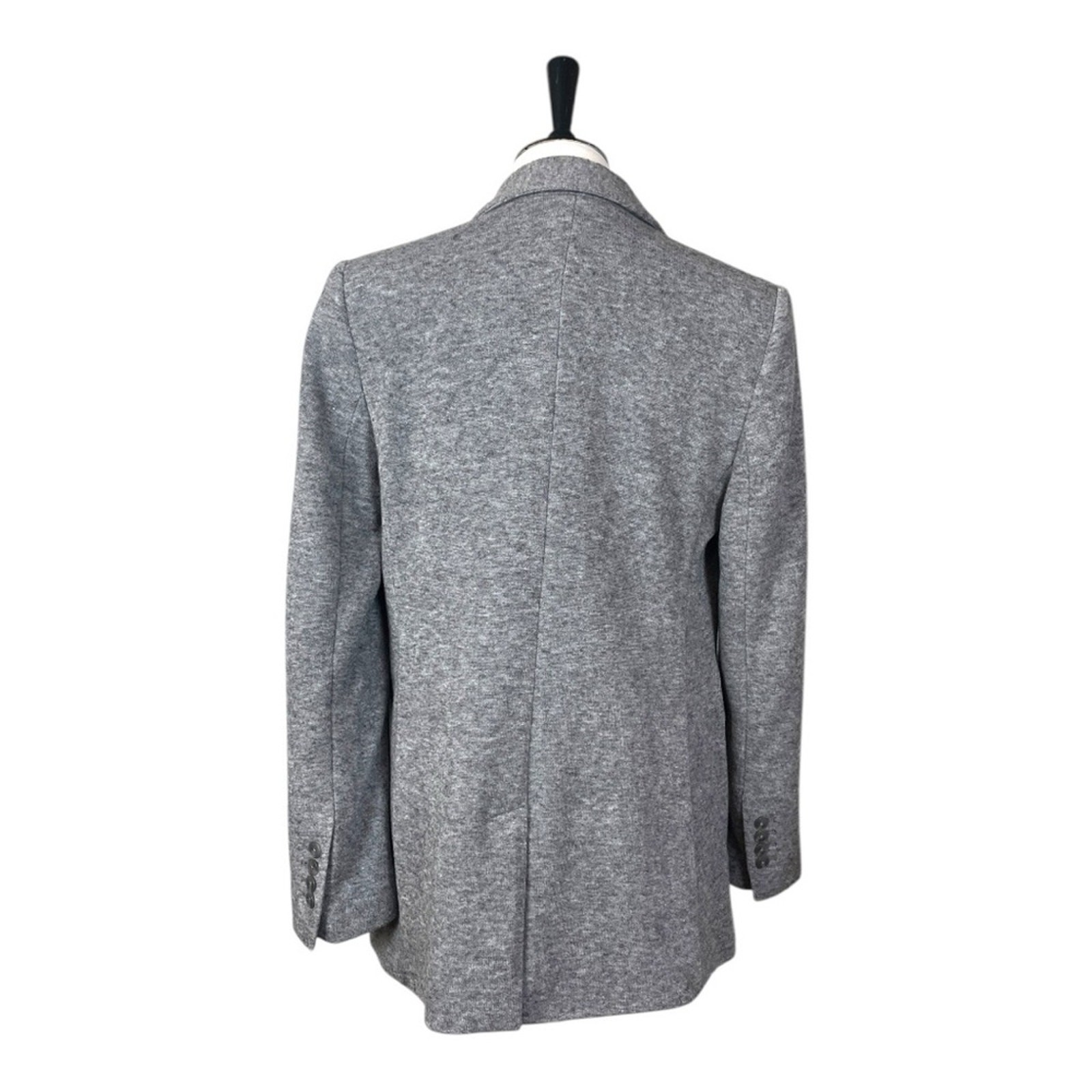 Express Long Blazer Soft Knit Two Button Pockets … - image 4