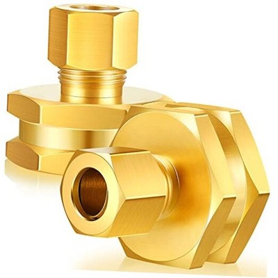 2 Packs 3/8'' OD Compression x 3/4'' FHT Compression Garden Hose Threaded Female 