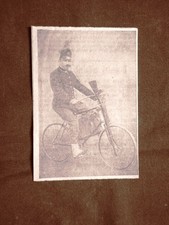 La bicicletta nell'esercito nel 1896 Portafucile