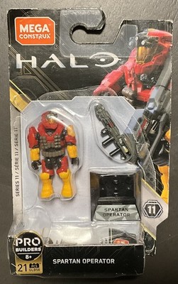 Mega Construx HALO Spartan Operator Pro Builders Action Figure 21 Pcs GLB58