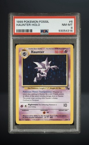 Haunter (Unlimited) graded PSA 8 for sale on eBay