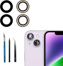 14 14 Plus Back Rear Camera Lens Glass Replacement for iPhone 14 iPhone 14 Plus