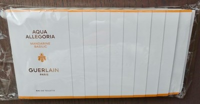 Guerlain AQUA ALLEGORIA Mandarine Basilic Paris Sample Spray EDT Lot of 10x 1 ml
