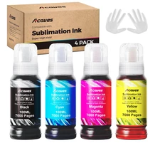 Sublimation Ink Refilled Bottles 400ML for ET2400,2720,2760,2750,2800,2803,4800