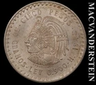 Photo of a 1948 Mexico 5 Pesos Silver from an eBay listing that sold on Jul 16, 2026