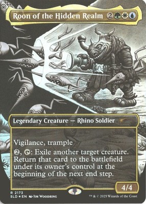 MTG Roon of the Hidden Realm (Rainbow Foil) (2173) Secret Lair Drop Series NM