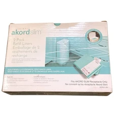 Janibell Akord Slim 2 Pack Refill Scented Liners Series 280 NEW in Box