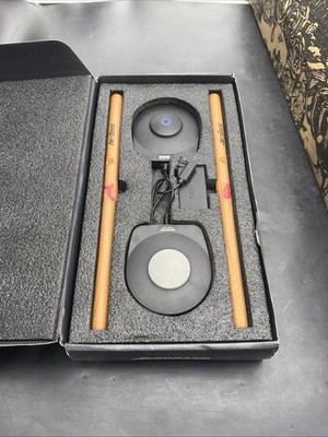 USED AeroBand Pocket Drum 2 Plus Electric Air Drum Set Sticks (FAIR/GOOD COND.)