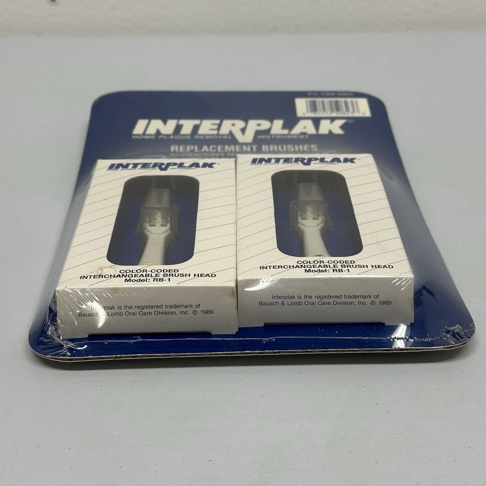VTG Interplak Electric Toothbrush Plaque Removal Replacement Brush Heads RB-1 - Image 4 of 4