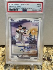 2025 Topps X Bob Ross - Tarik Skubal #47 Titanium White /35 PSA 9