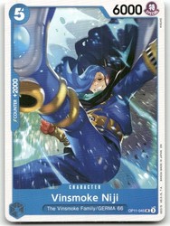 Vinsmoke Niji OP11-045 A Fist of Divine Speed - One Piece TCG
