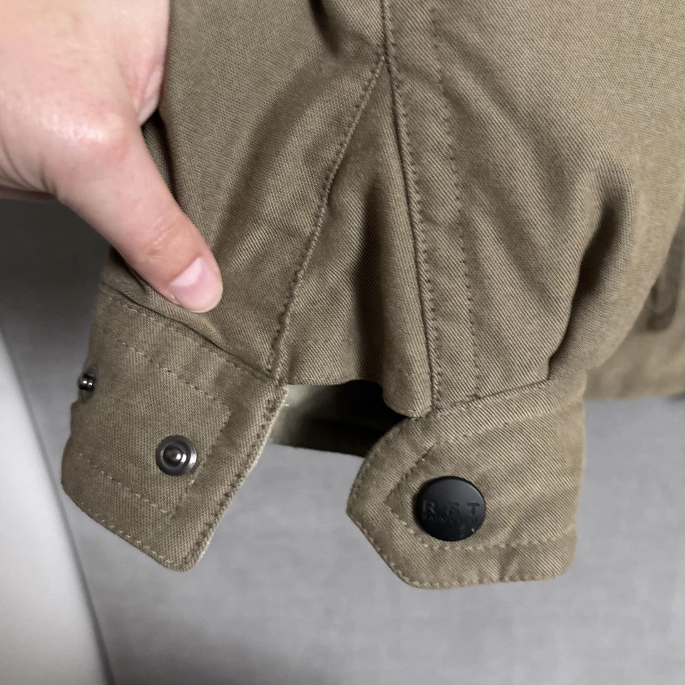 Chaqueta RFT Rainforest Grande Caqui Granero Tareas Abrigo Parka Plumón Aislado Pesado Foto 4 de 4