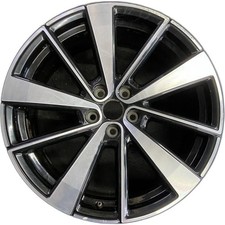 Front Polestar 2 Machined Black OEM Wheel 19” 2021-2022 Original Rim 31680895