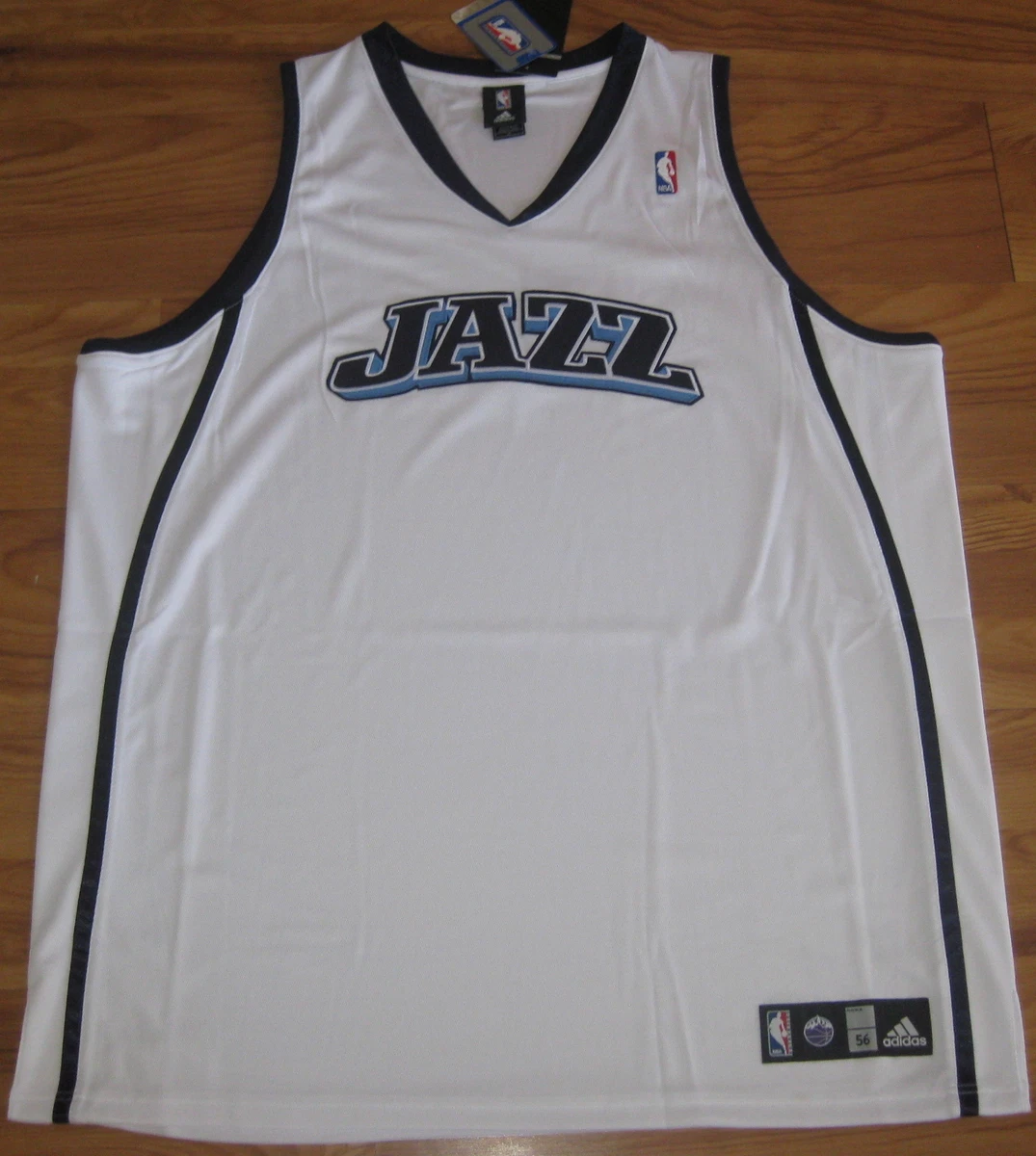 Adidas NBA Men's Utah Jazz Blank Basketball Jersey, Blue