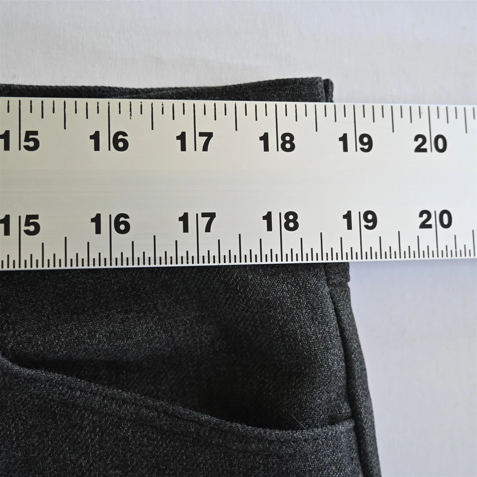 Pantalones de mezclilla de colección Wrangler 38x30 gris Rockabilly Wrancher hechos en EE. UU. corte bota para hombre Foto 2 de 4