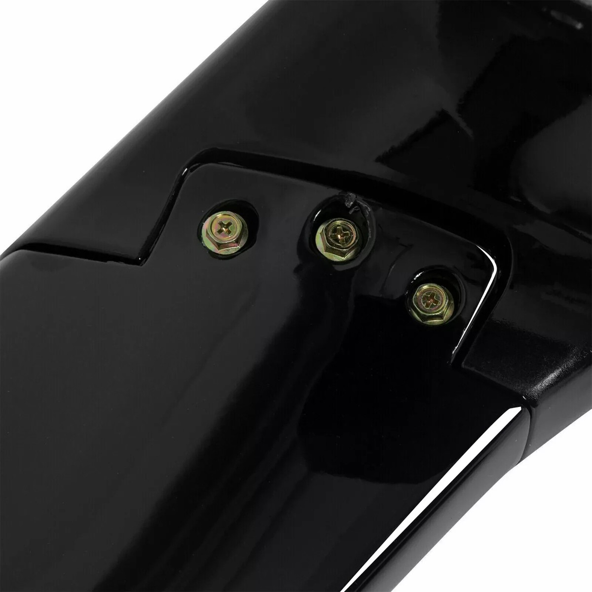 Gloss Black Mugen Style Spoiler For Honda Civic 2006-2011 Sedan – Painted & Ready