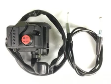 Thumb Throttle Lever & Cable For Yamaha Grizzly 660 2x4 4x4 Switch 2002-2008