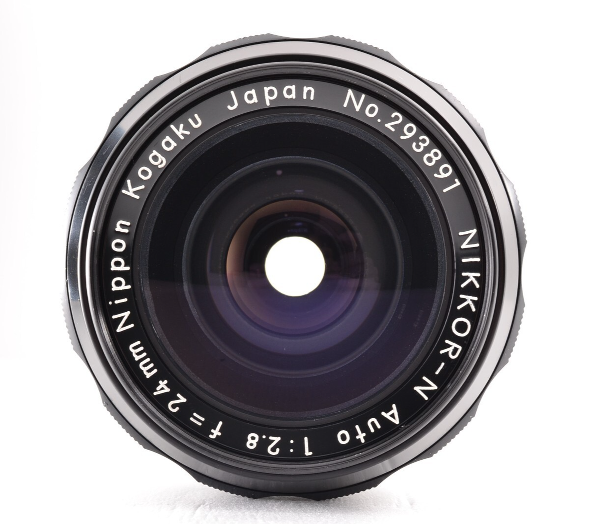 【良品】ニコン Nikon Ai AUTO NIKKOR-N 24mm F2.8 Near Mint+++ Nikon Nikkor N Auto Ai 24mm f/2.8 Wide Angle
