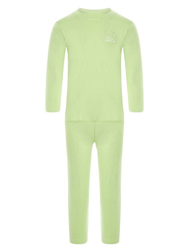 Baby Boys Girls Set Youth Pajamas Suit Sleepwears Round Neck Infant Warm Junior - Picture 13 of 83