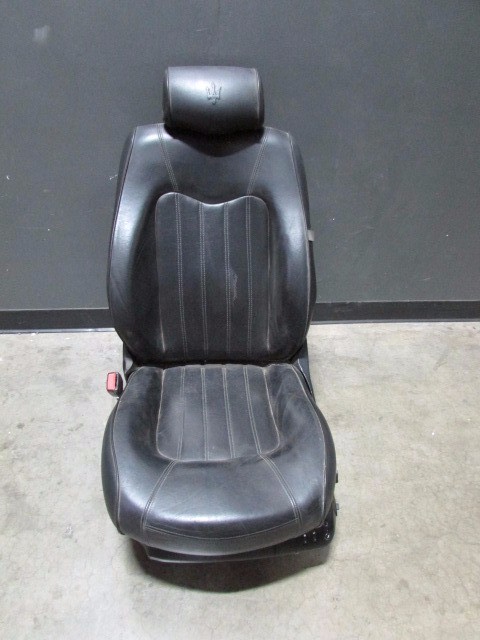 Maserati Quattroporte, LH, Left Front Seat, Black, Used