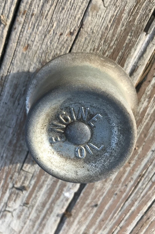 1964-1967 Cutlass 442 GTO Skylark GS JetAway Motor Tapa de aceite Lemans F85 OE Foto 2 de 3