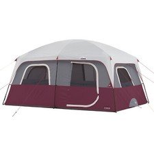 Core Straight Wall 10 Person Cabin Tent 