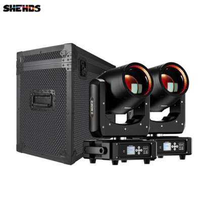 2Pcs 7R 230W Mini Beam Moving Head Lighting with Flight Case New Version