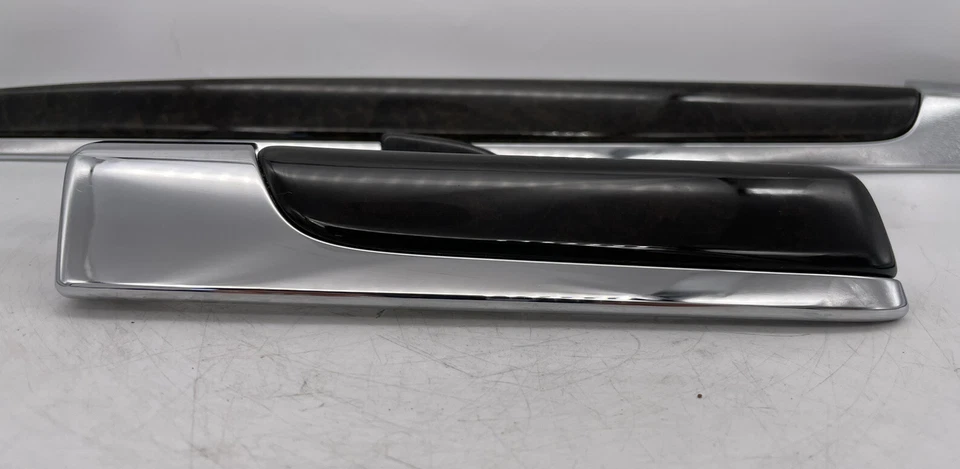 13-16 JUEGO DE MOLDURAS DE TABLERO LINCOLN MKS DERECHA IZQUIERDA CENTRO TABLERO MOLDURAS IMITACIÓN MADERA OSCURA Foto 2 de 4