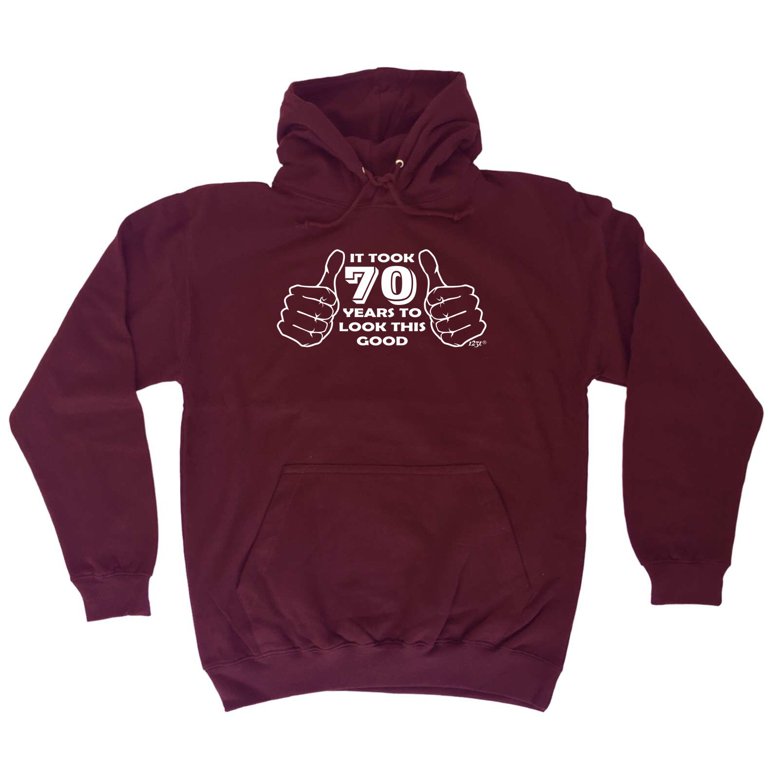 70 Years to Look This Good - Funny Novelty Men's Hoodie Gift