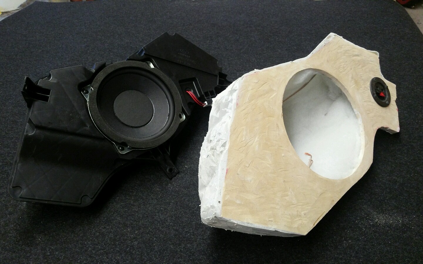 Hyundai Veloster 10inch sub Fibreglass subwoofer box premium sound eBay