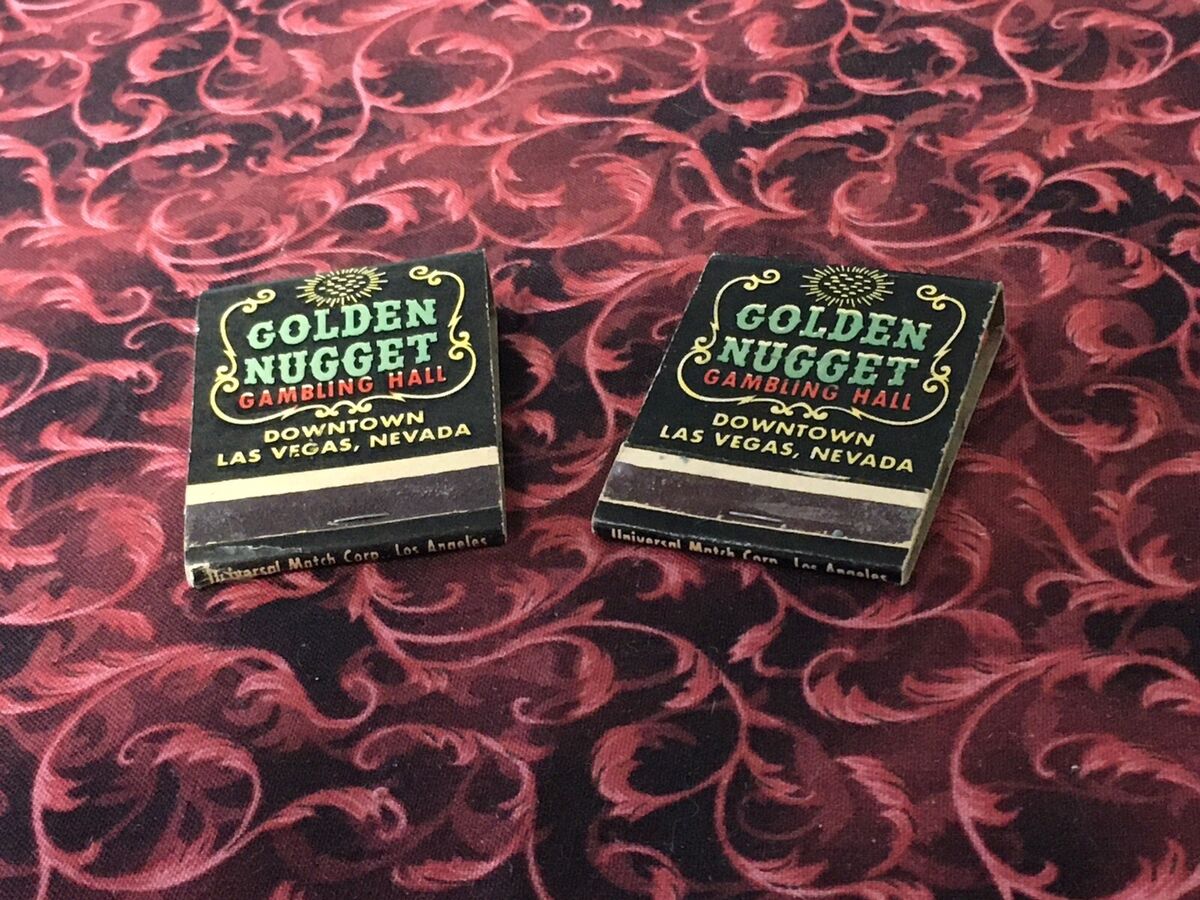 1960's Vintage Golden Nugget Gambling Hall Unstruck 1960's Vintage Golden Nugget Gambling Hall Unstruck