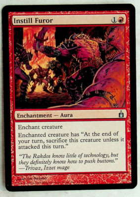 Instill Furor - Ravnica: City of Guilds - 2005 - Magic the Gathering