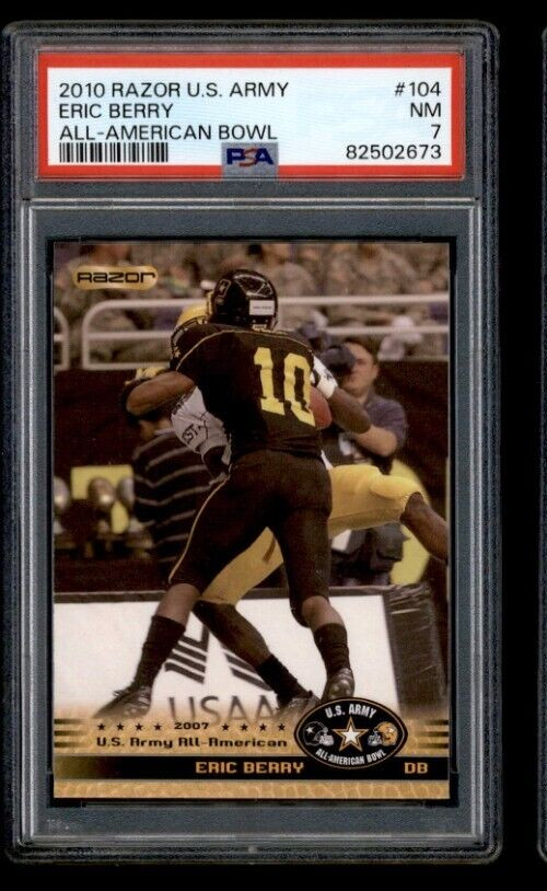 Eric Berry Razor U.S. Army All-American Bowl #104 Base