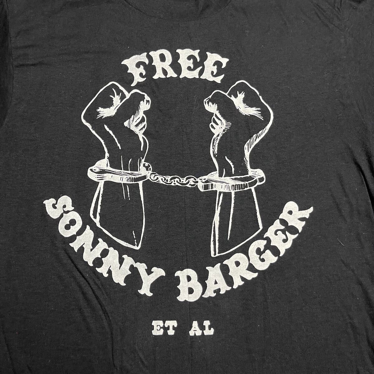 Sonny Barger's Motorcycles / ハーレーTシャツ Vintage 70s Free Sonny Barger Hells Angels BIKER T Shirt