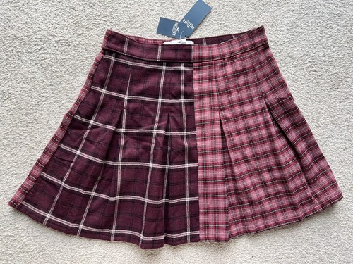 HOLLISTER ULTRA HIGH-RISE PLEATED PLAID 