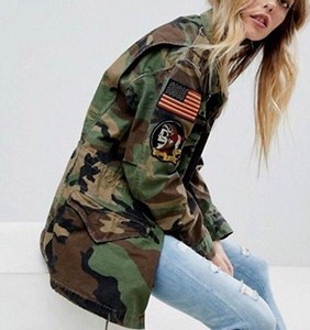 ralph lauren camo jacket womens