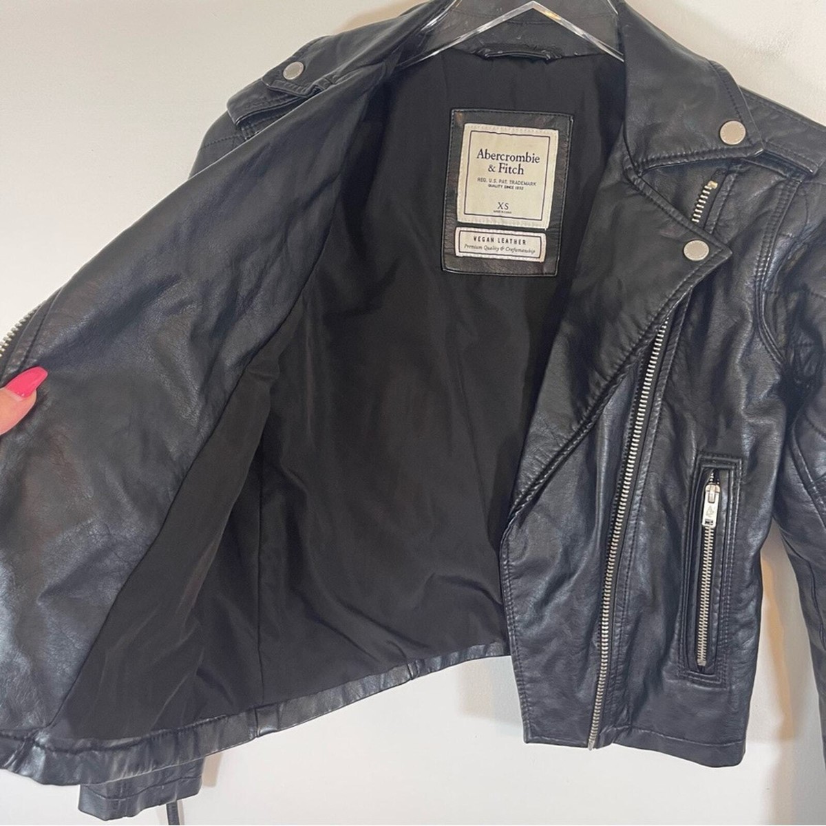 アバクロ革ジャンAbercrombie & Fitch 　　SLANT ROCK Abercrombie & Fitch Slant Rock S ダークブラウン Abercrombie