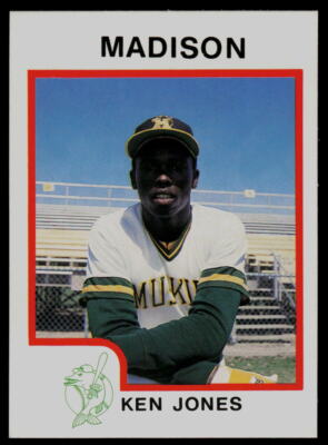 1987 ProCards Ken Jones Madison Muskies
