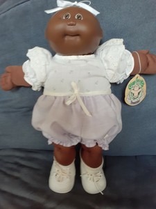 black preemie cabbage patch doll