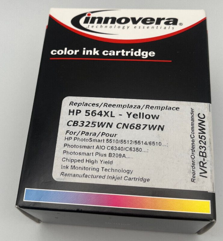 Printer Ink Cartridges 564XL Color Yellow CB325WN CN687WN-image