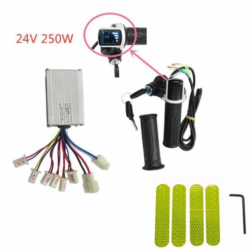 E-Bike 24V 36V 48V 250W-500W Controller & Throttle Grips with Power display - Picture 13 of 15